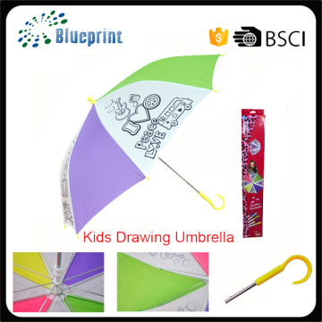 Fashion Children Cheap Custom Print Umbrellas With Animal Pictures