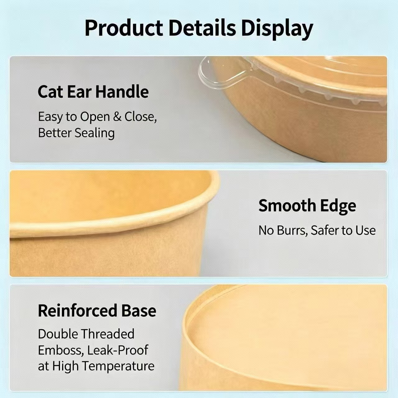 mangkuk kraft kraft bowls