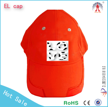 Fashion el lighting cap el flashing cap wire