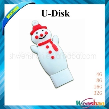 snowman shape usb,snowman usb disk,snowman usb memory