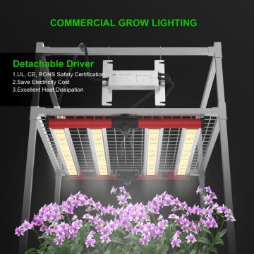 Aglex lågt pris IP67 Vattentät 240W 320W 400W 3x3 4x4 Daisy Chain Vertical Farming Full Spectrum Led Plant Grow Light