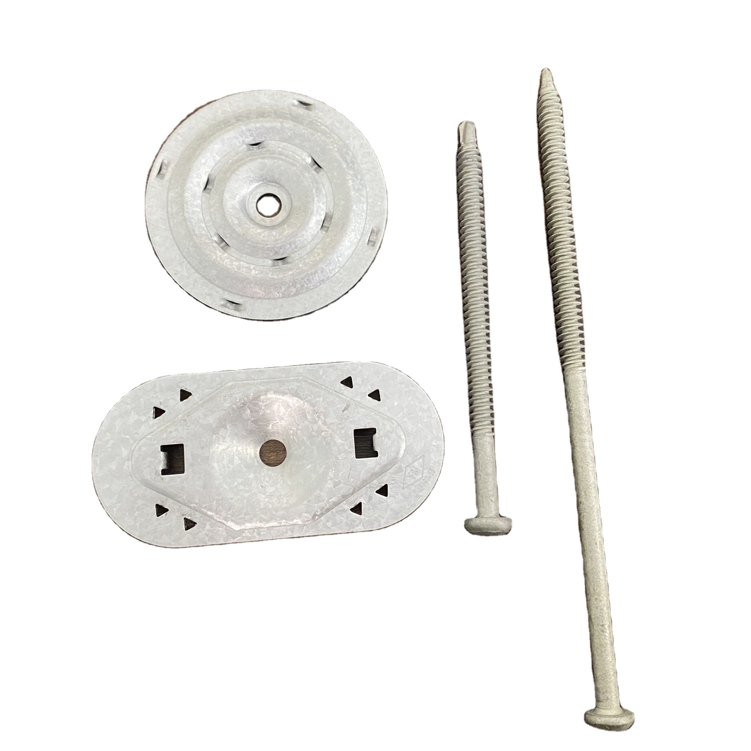 2.4 inch Galvanaized Seam plates Roofing Fasteners 2.4 inch Galvanaized Seam plates Roofing Fasteners