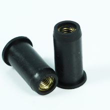M4 Rubber Well Nuts Windshield Bolts - Motorcycle and Boat Hardware
