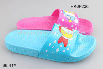 Lovely PVC slide sandal women wholesale