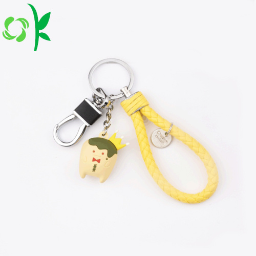 Custom Soft PVC Keychain Chaveiro de Design de Silicone bonito