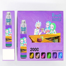 2021 Hot sale 2000 Puffs Blue razz e-cigarette
