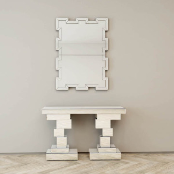 Tabella della console a specchio del design moderno