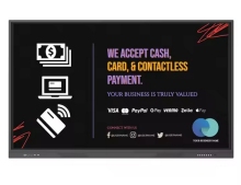 Smart LCD Screen For School Education And Meeting