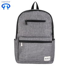 New nylon backpack USB rechargeable travel bag