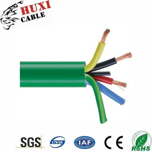 PVC Insulated PVC Sheathed Round Copper Electric Wire Color Code