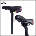 Black flower color mtb bicycle hollow saddle