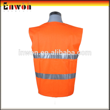 Work vest workwear safety reflective vest