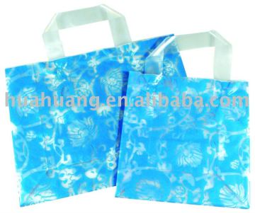 loop handle drawstring plastic bag