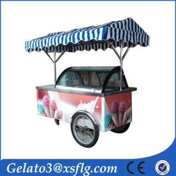 ice cream scoop freezer/ ice cream cart /ice cream cart bicycle