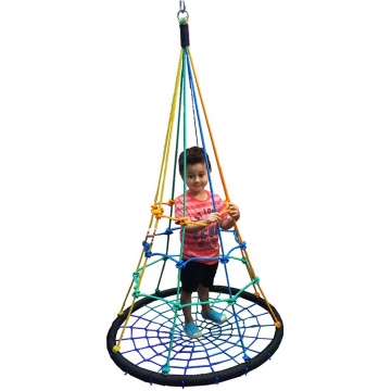 Kids Climbing PE Rope Birdcage Hammock Swing
