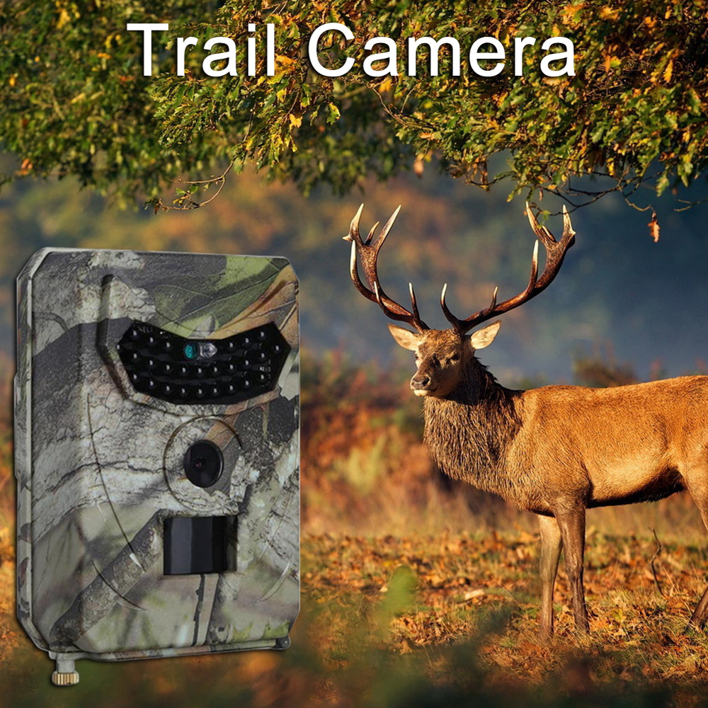 Thermal Camera Hunting Camera Trail Camera Waterproof 12MP 1080P Game Hunting Scouting Cam with 3 Infrared Sensors for Wildlife