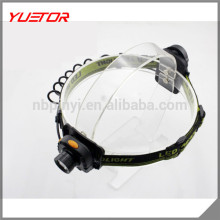 New 3W LED Red Flashlight Mini Headlamp Fishing Head Light Torch 3 Modes 3x AAA flashlight