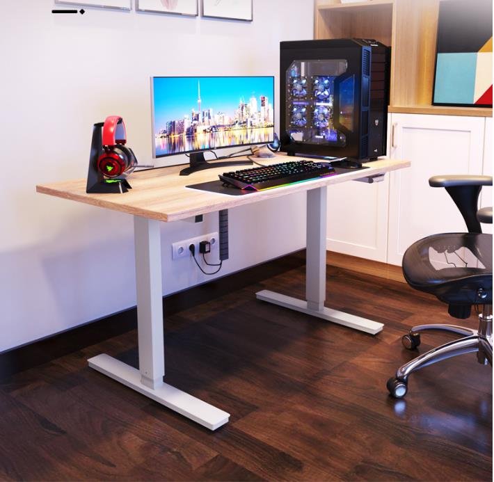 Manual Crack Ergonomic Computer Desk Standing Desk Frame