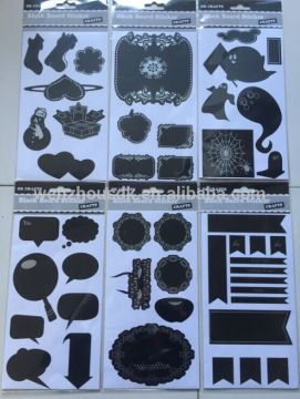 Custom blackboard wall decals/blackboard stickers