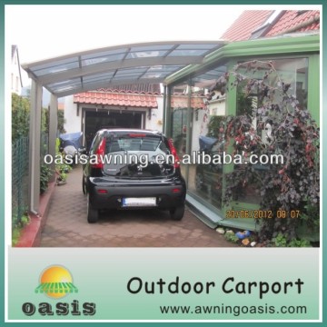 outdoor european style alu canopy carport