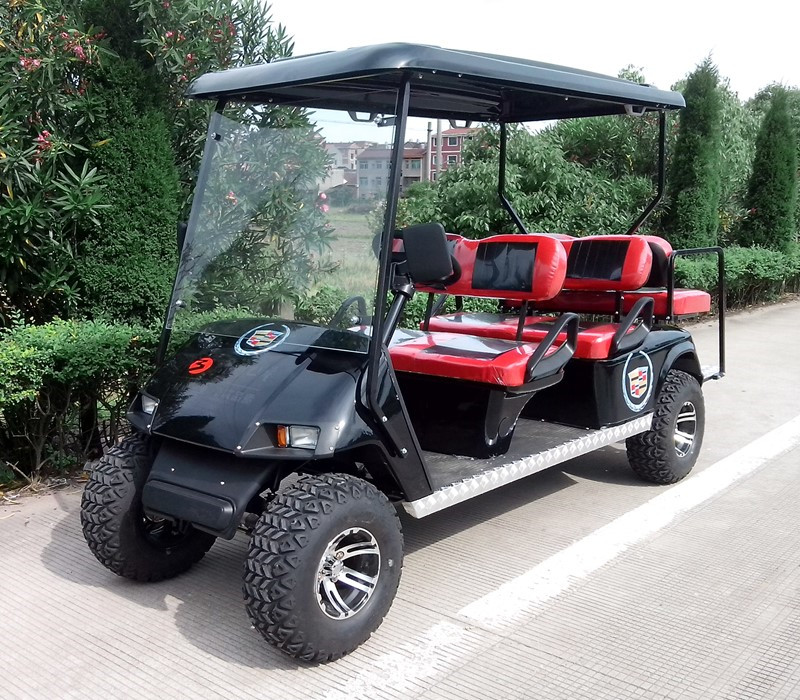 عربات جولف تعمل بالغاز 4wd 6 مقاعد ezgo