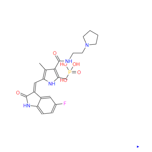 Anti-kanker API-toceranib fosfaatpoeder CAS 874819-74-6 in voorraad 99%