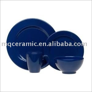 20 pcs ceramic glazed dinnerware