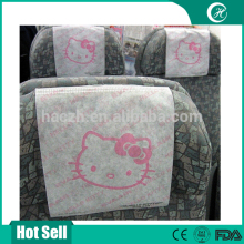 custom disposable airplane headrest cover