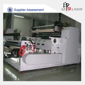 Narrow embossing machine, laser embossing machine