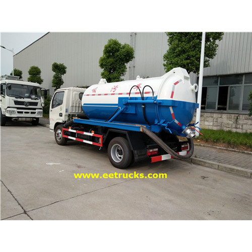 700 Gallon 130HP Vacuum Sewage Suction Trucks