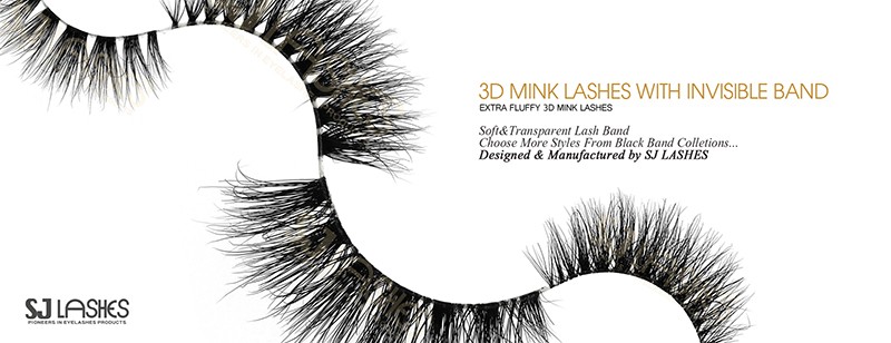 Double-Layered Silk False Eyelashes OEM 3D Mink Lashes Round Box Own Logo