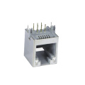 RJ45 Jack Side entry 1X1P Full Plastic