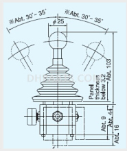 Electric Handle S50JCK-XI-20RIG-8457