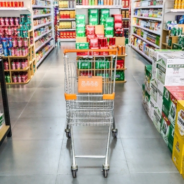 Super market Shopping Trolley
