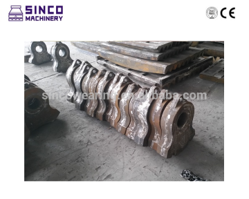 Hammer crusher parts hammer head and hammer