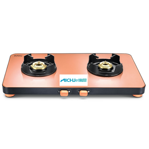 Pastel Schott Glass Top Cooktop Gas