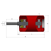 Mineral Belt Conveyor Guide Idlers Spare Parts