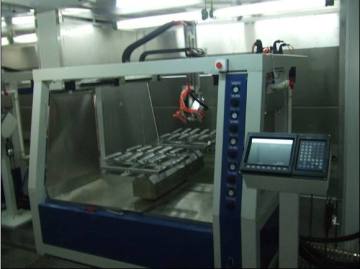 Neon Glow 5 Axis Painting Machine