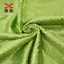 High quality 1.5mm Soft Velboa Bronzing Fabric