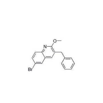 3-benzyl-6-bromo-2-methoxyquinoline CAS 654655-69-3
