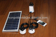 Solar Camping Light 4w small solar charger kits