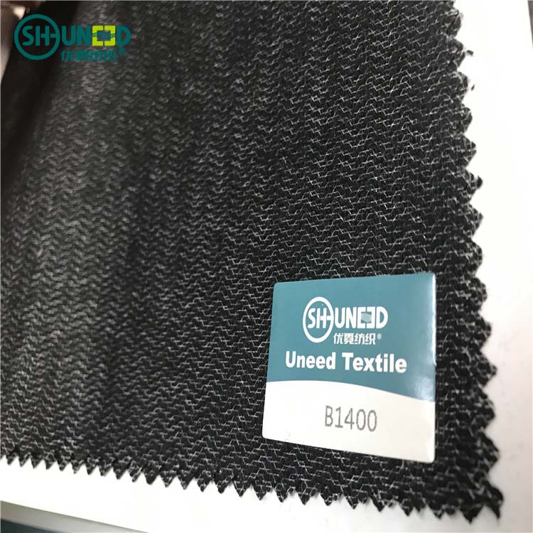 Knitted Woven Fusible Interlining Fabric Woven Interlining Woven Fusing Interlining