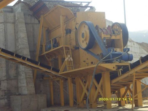Shanghai DongMeng granite crushing machine in indonesia