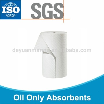 White Oil Only Absorbent Rolls for Lakes Used