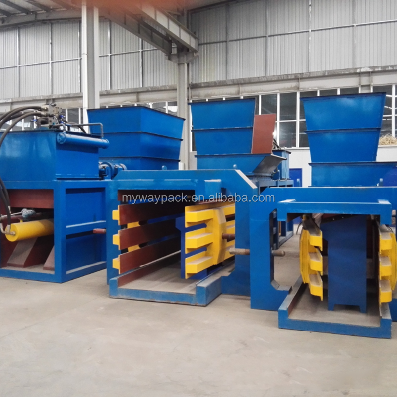 Seri MV Hot Jual Otomatis Horizontal Baler Untuk Limbah Kertas / Kartel / Pet Bottel / Hidraulik Mesin Baler Limbah Paper