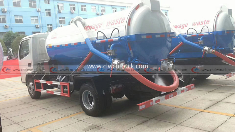 sewage waste suction truck 3