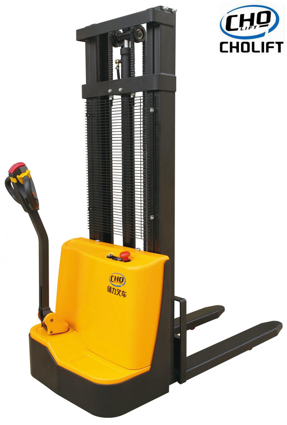 1.2T Highlift pedestrian battery power pallet stacker