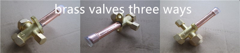 válvula de latão três maneiras brass valve three ways