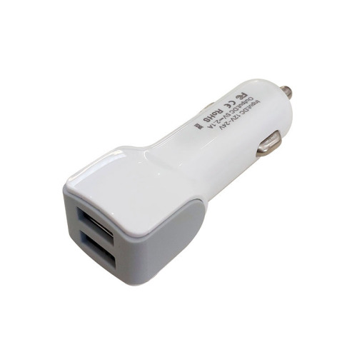 Cargador de coche USB dual de 15W 5V 3.1A