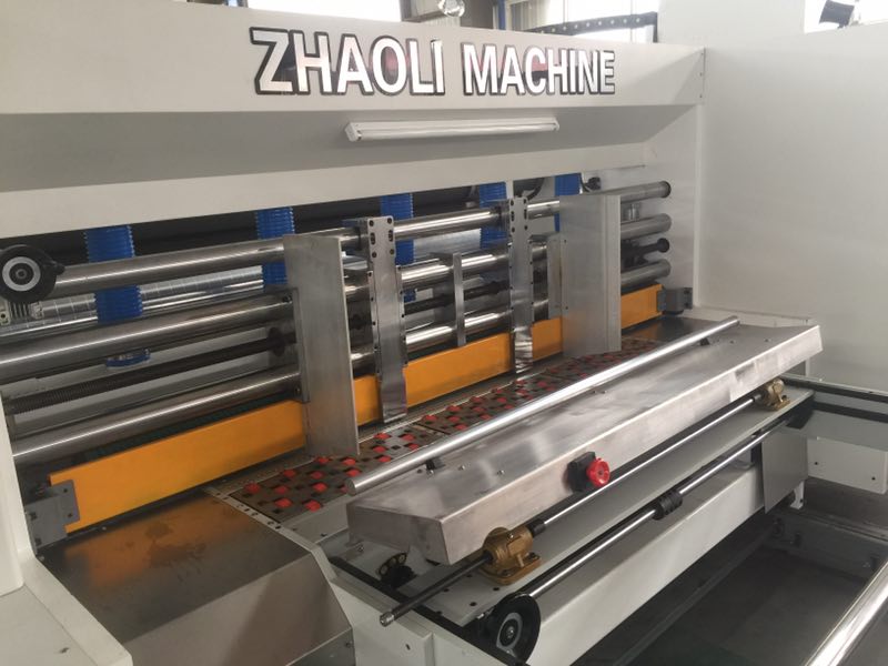 New production Carton Corrugated machine/Fully automatic production flexo printing die cutting and gluing machine